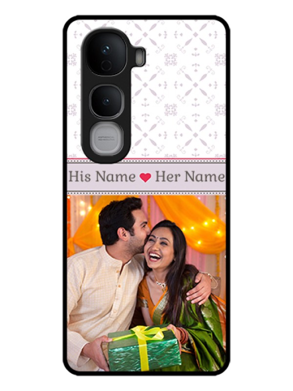 Custom Vivo Y400 Pro 5G Custom Glass Phone Case - With Photo And Ethnic Design
