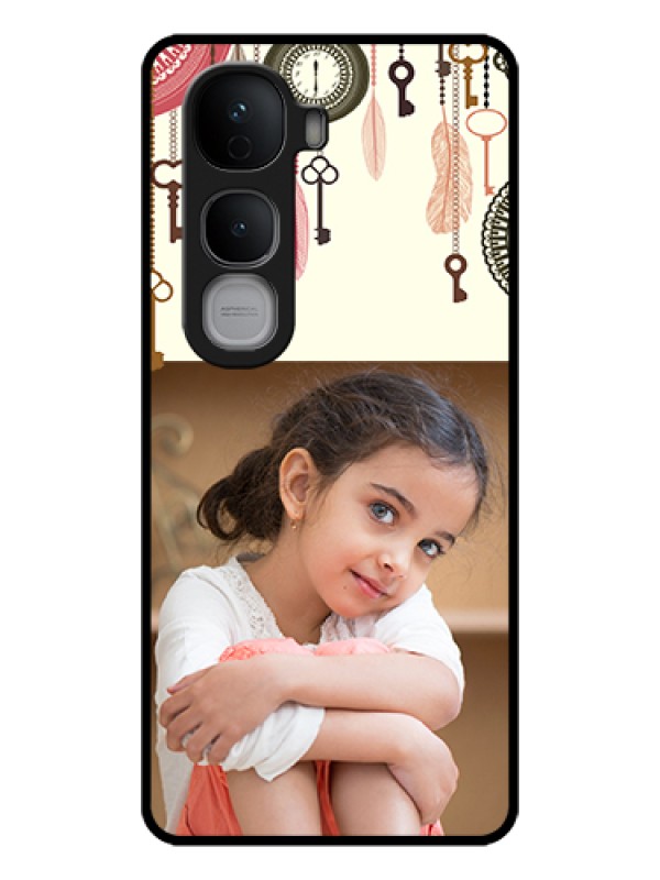 Custom Vivo Y400 Pro 5G Custom Glass Phone Case - Boho Style Design