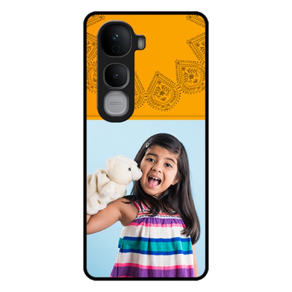 Vivo Y400 Pro 5G Custom Glass Phone Case - Photo Wedding Design