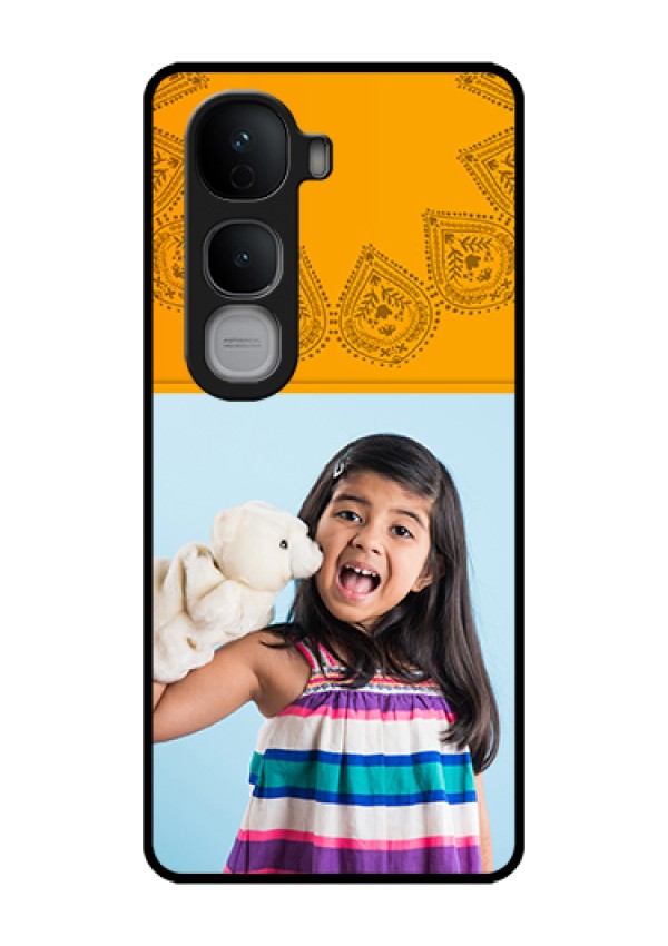 Vivo Y400 Pro 5G Custom Glass Phone Case - Photo Wedding Design