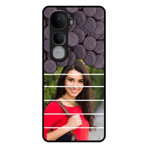 Vivo Y400 Pro 5G Custom Glass Phone Case - With Oreo Biscuit Design