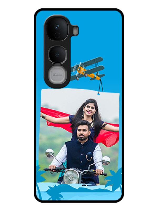 Custom Vivo Y400 Pro 5G Custom Glass Phone Case - Traveller Design