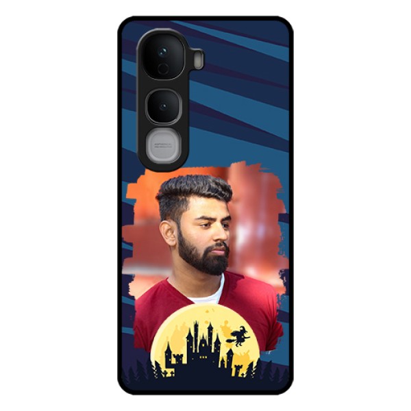 Vivo Y400 Pro 5G Custom Glass Phone Case - Halloween Witch Design