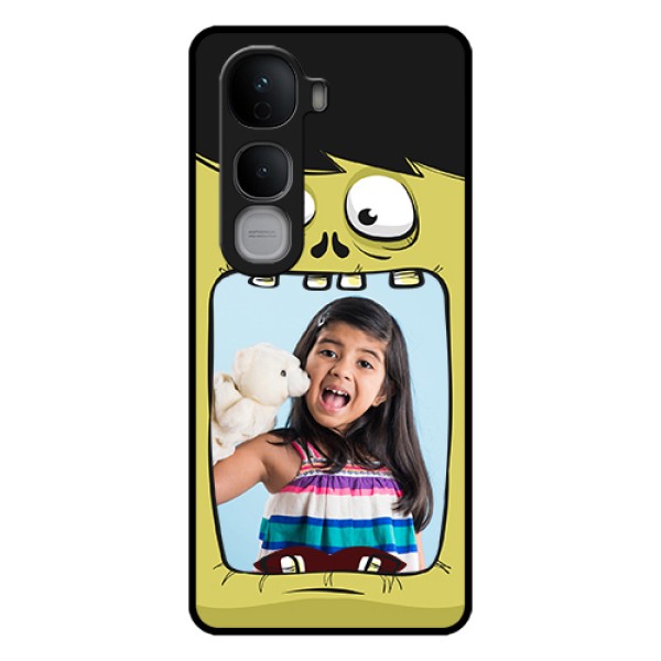 Vivo Y400 Pro 5G Custom Glass Phone Case - Cartoon Monster Back Case Design Vivo Y400 Pro 5G Custom Glass Phone Case - Cartoon Monster Back Case Design