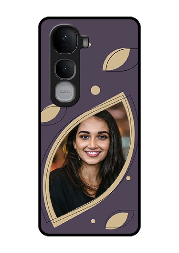 Vivo Y400 Pro 5G Custom Glass Phone Case - Falling Leaf Design
