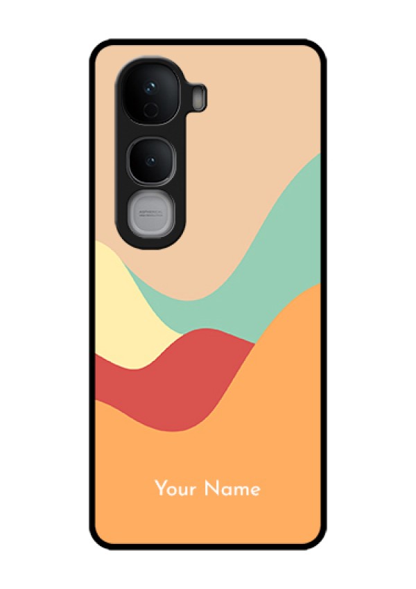 Vivo Y400 Pro 5G Custom Glass Phone Case - Ocean Waves Multi - Colour Design