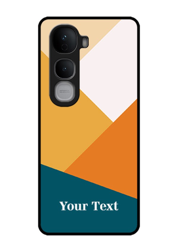 Vivo Y400 Pro 5G Custom Glass Phone Case - Stacked Multi - Colour Design