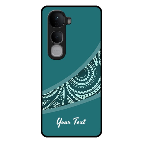 Vivo Y400 Pro 5G Custom Glass Phone Case - Semi Visible Floral Design Vivo Y400 Pro 5G Custom Glass Phone Case - Semi Visible Floral Design