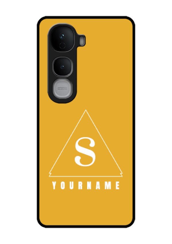 Vivo Y400 Pro 5G Custom Glass Phone Case - Simple Triangle Design