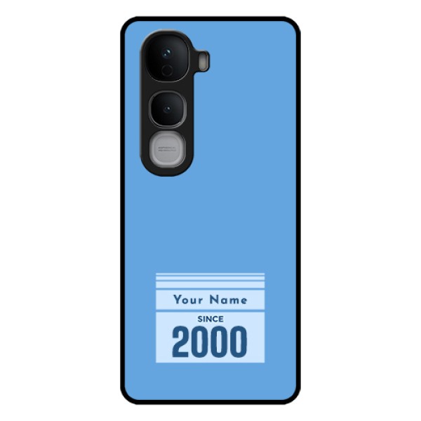Vivo Y400 Pro 5G Custom Glass Phone Case - Custom Year Of Birth Design