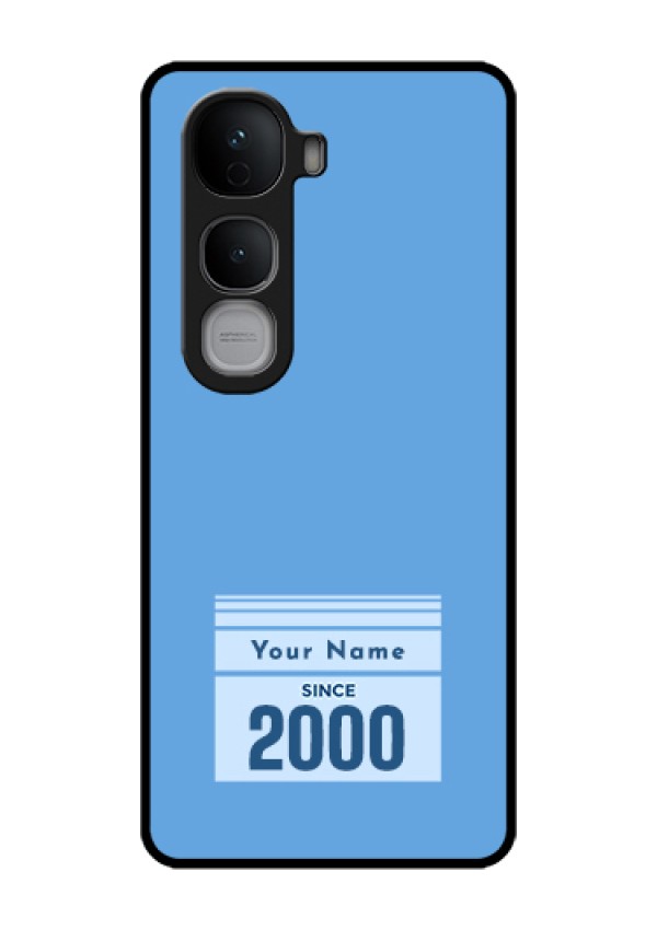 Vivo Y400 Pro 5G Custom Glass Phone Case - Custom Year Of Birth Design