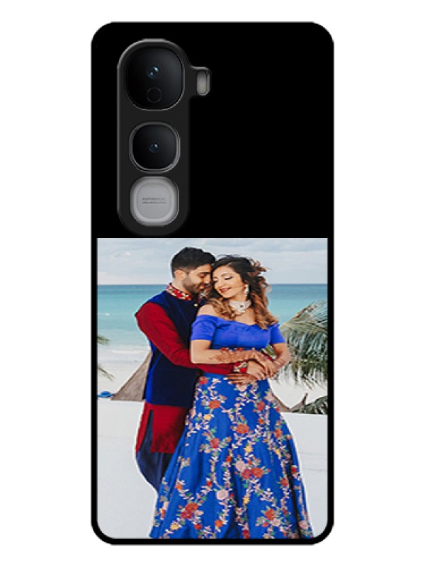 Custom Vivo Y400 Pro 5G Custom Glass Phone Case - Upload Full Picture With Custom Color Design