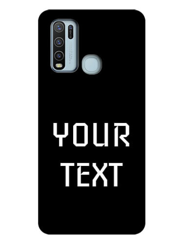 Custom Vivo Y50 Your Name on Glass Phone Case