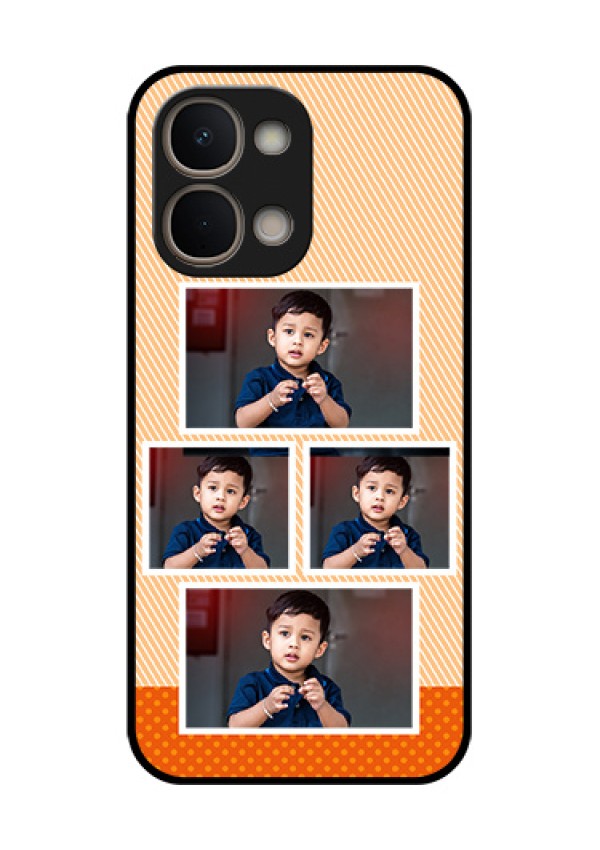 Vivo Y51 Pro 5G Custom Glass Phone Case - Bulk Photos Upload Design