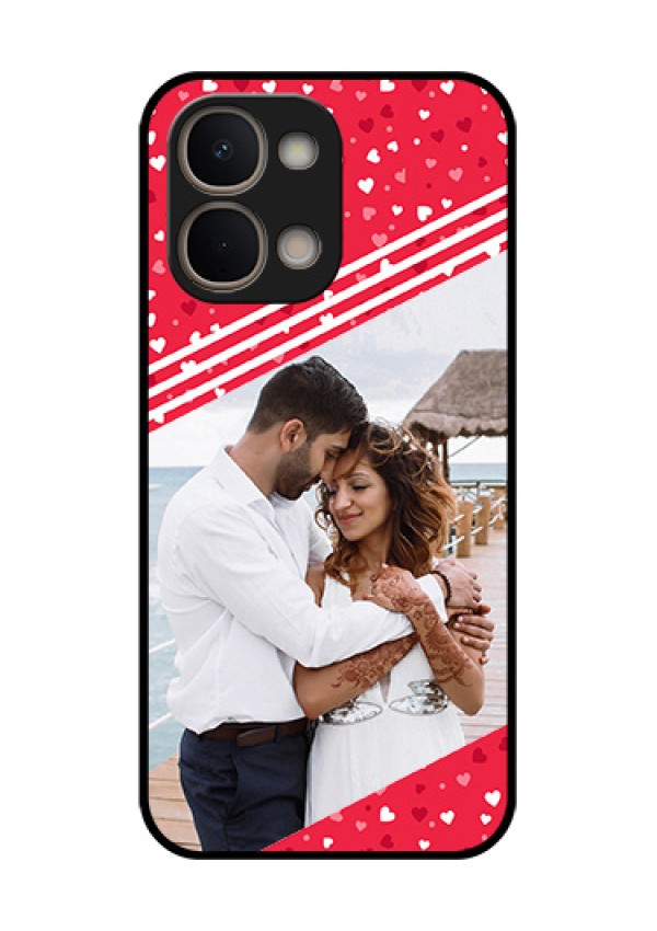 Vivo Y51 Pro 5G Custom Glass Phone Case - Valentines Gift Design