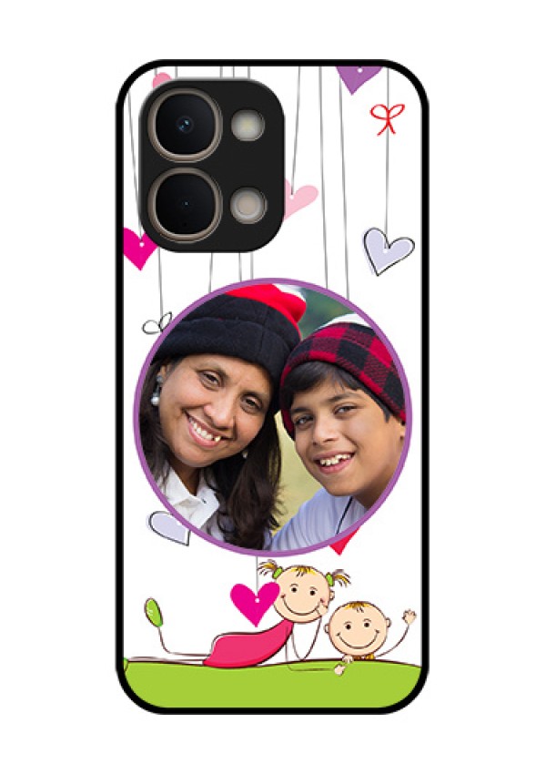 Vivo Y51 Pro 5G Custom Glass Phone Case - Cute Kids Phone Case Design