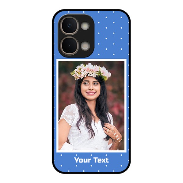 Vivo Y51 Pro 5G Custom Glass Phone Case - Polka Dots Design