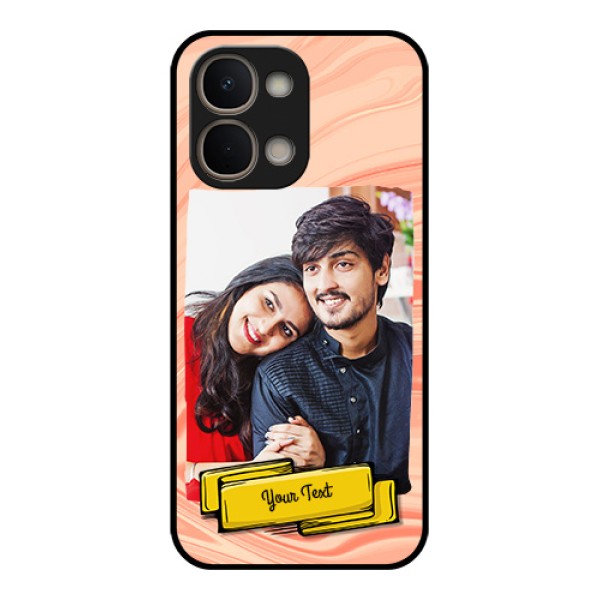 Vivo Y51 Pro 5G Custom Glass Phone Case - Marble Texture Design