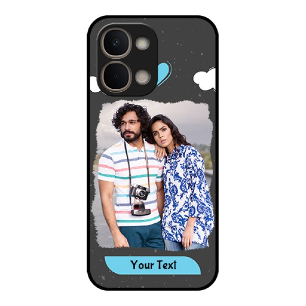 Vivo Y51 Pro 5G Custom Glass Phone Case - Splashes With Love Doodles Design Vivo Y51 Pro 5G Custom Glass Phone Case - Splashes With Love Doodles Design
