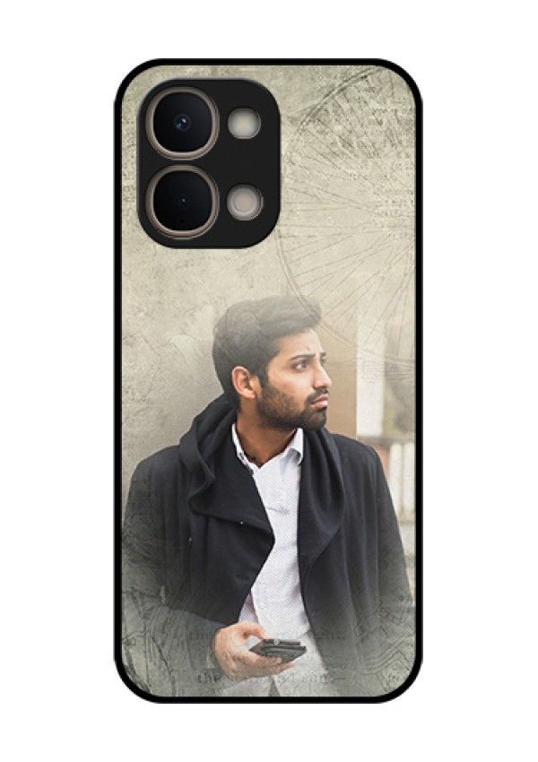 Vivo Y51 Pro 5G Custom Glass Phone Case - With Vintage Design