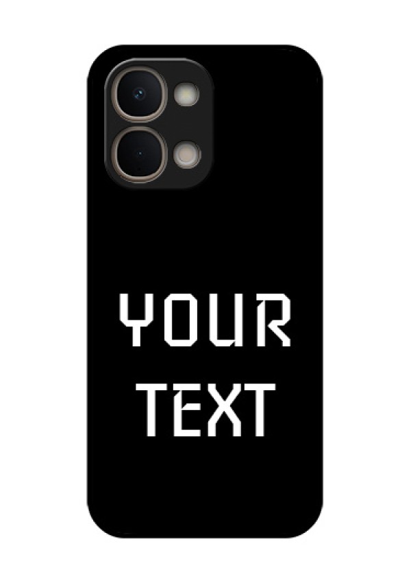 Vivo Y51 Pro 5G Custom Glass Phone Case - Your Name Design