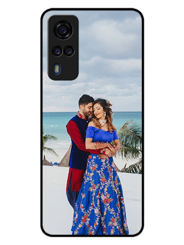 Custom Vivo Y51A Photo Printing on Glass Case  - Upload Full Picture Design