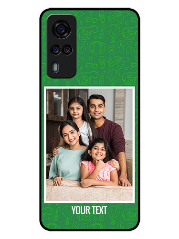 Custom Vivo Y53s Personalized Glass Phone Case  - Picture Upload Design