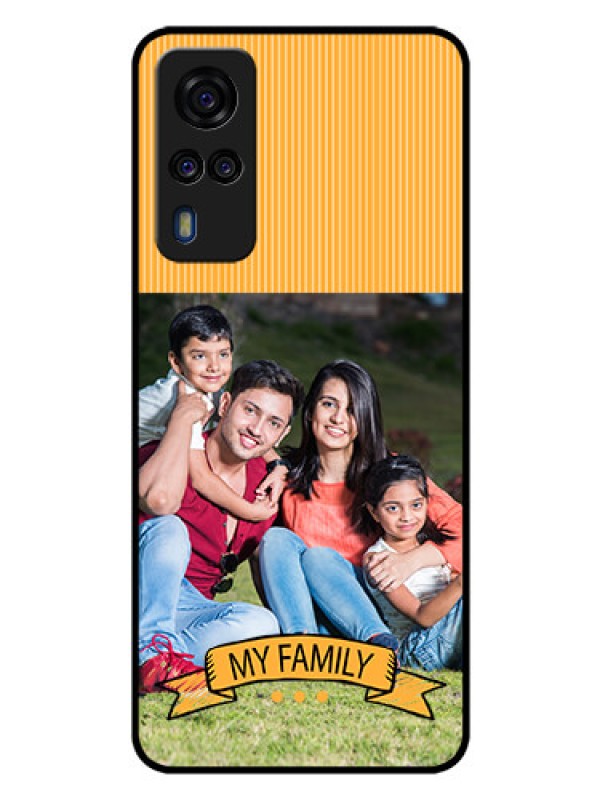 Custom Vivo Y53s Custom Glass Phone Case  - My Family Design