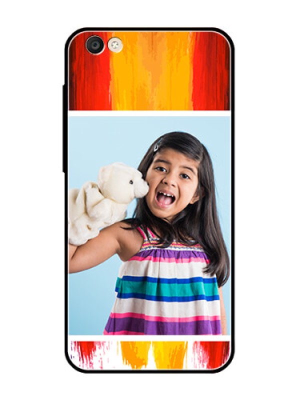 Custom Vivo Y55L Personalized Glass Phone Case  - Multi Color Design