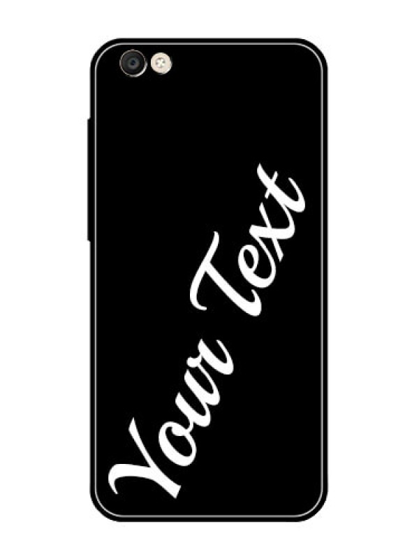Custom Vivo Y55L Custom Glass Mobile Cover with Your Name
