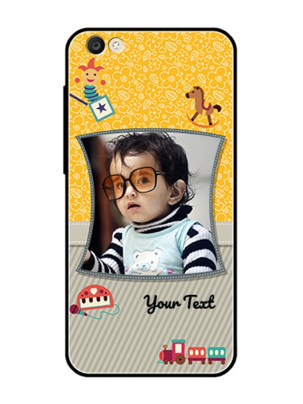 Custom Vivo Y55S Personalized Glass Phone Case  - Baby Picture Upload Design