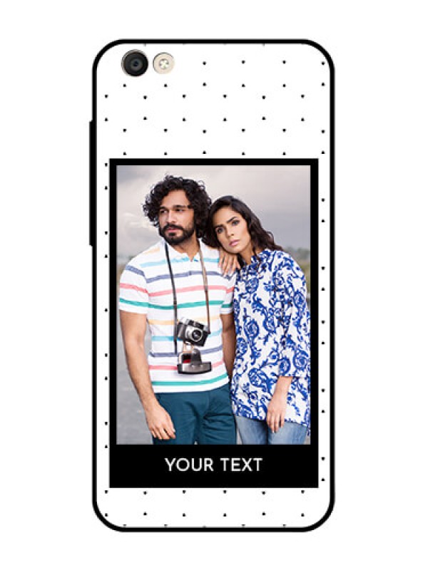 Custom Vivo Y55S Photo Printing on Glass Case  - Premium Design