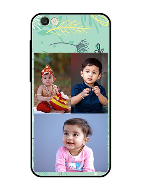 Custom Vivo Y55S Photo Printing on Glass Case  - Forever Family Design 