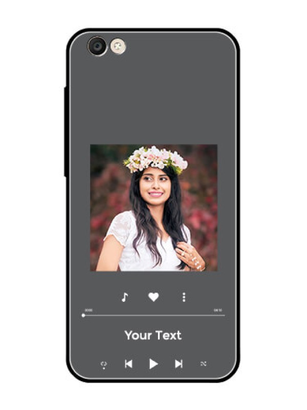 Custom Vivo Y55S Custom Glass Mobile Case - Play The Music Design