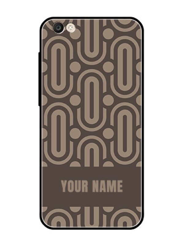 Custom Vivo Y55S Custom Glass Phone Case - Captivating Zero Pattern Design