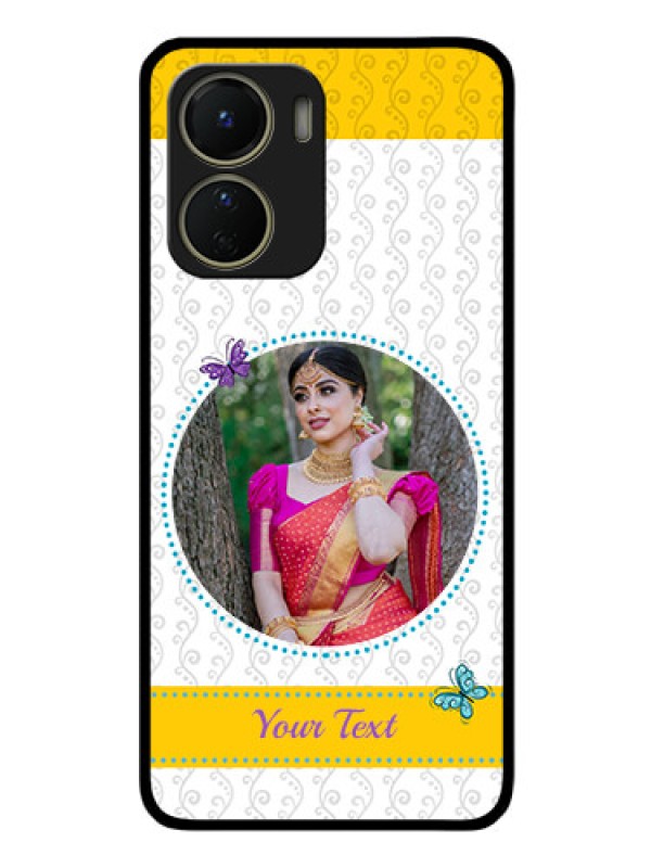 Custom Vivo Y56 5G Custom Glass Mobile Case - Girls Premium Case Design