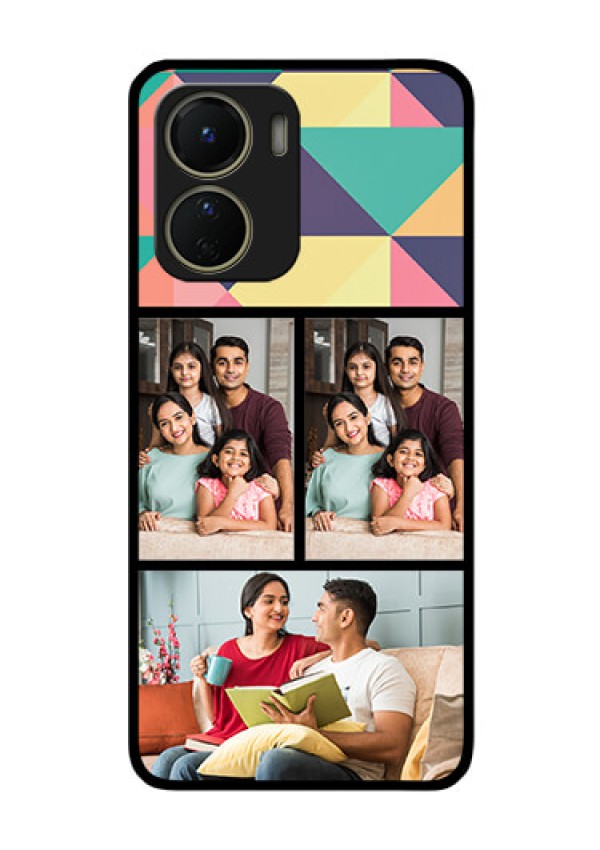 Vivo Y56 5G Custom Glass Phone Case - Bulk Pic Upload Design