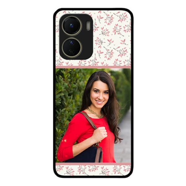 Vivo Y56 5G Custom Glass Phone Case - Premium Floral Design Vivo Y56 5G Custom Glass Phone Case - Premium Floral Design