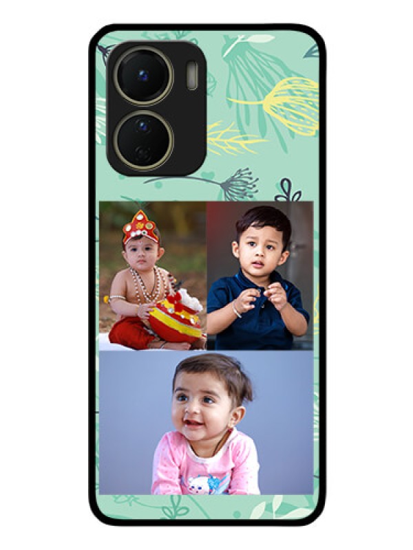 Custom Vivo Y56 5G Photo Printing on Glass Case - Forever Family Design