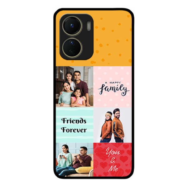 Vivo Y56 5G Personalized Glass Phone Case - Images with Quotes Design