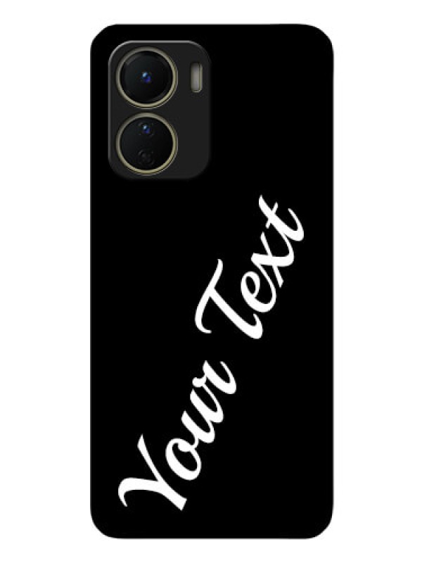 Custom Vivo Y56 5G Custom Glass Mobile Cover with Your Name