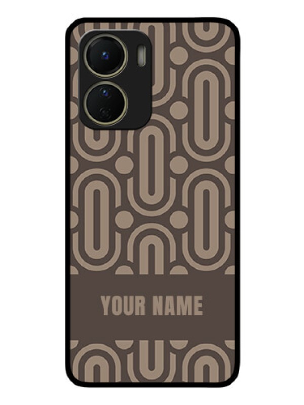 Custom Vivo Y56 5G Custom Glass Phone Case - Captivating Zero Pattern Design
