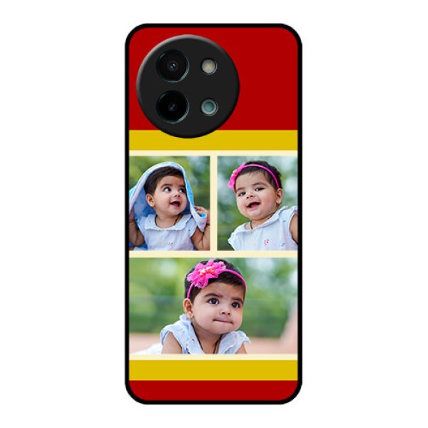 Vivo Y58 5G Custom Glass Phone CaseMultiple Pic Upload Design Vivo Y58 5G Custom Glass Phone CaseMultiple Pic Upload Design