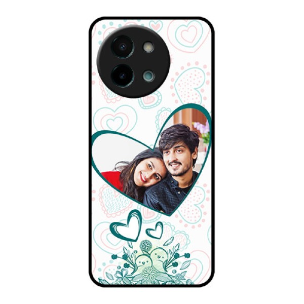 Vivo Y58 5G Custom Glass Phone CasePremium Couple Design