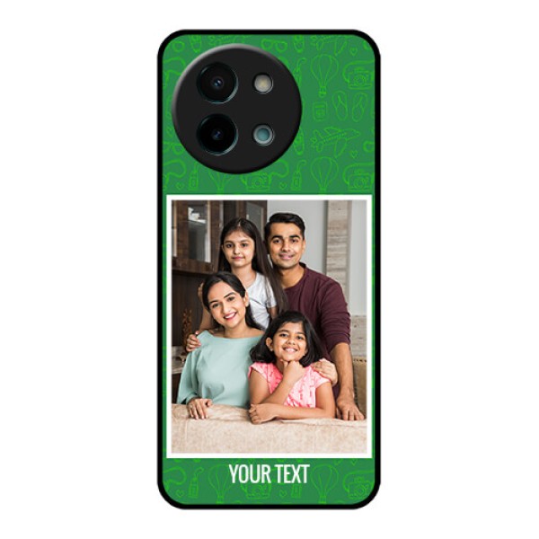Vivo Y58 5G Custom Glass Phone CasePicture Upload Design Vivo Y58 5G Custom Glass Phone CasePicture Upload Design