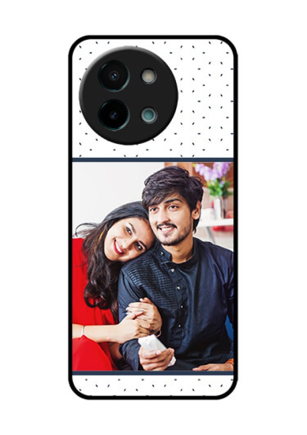 Vivo Y58 5G Custom Glass Phone CasePremium Dot Design