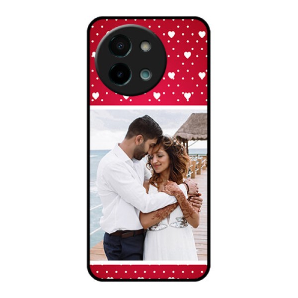 Vivo Y58 5G Custom Glass Phone CaseHearts Mobile Case Design Vivo Y58 5G Custom Glass Phone CaseHearts Mobile Case Design