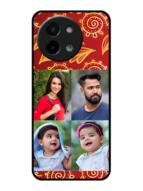 Custom Vivo Y58 5G Custom Glass Phone Case4 Image Traditional Design