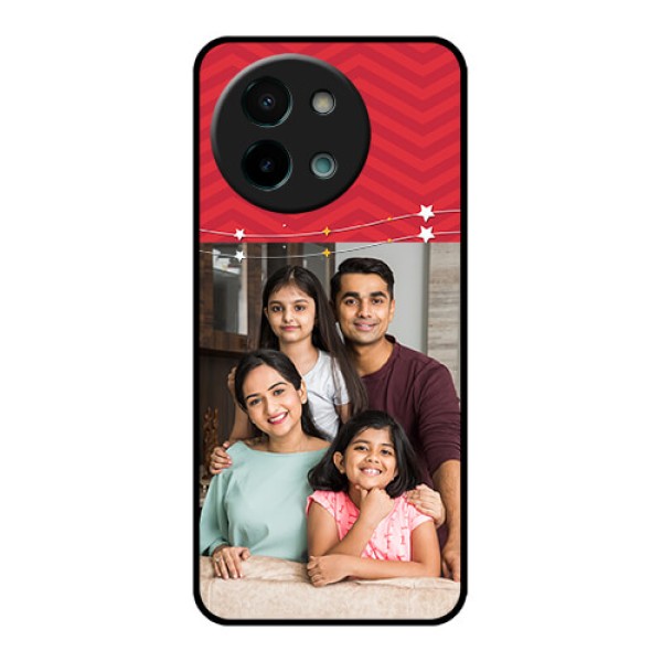 Vivo Y58 5G Custom Glass Phone CaseHappy Family Design Vivo Y58 5G Custom Glass Phone CaseHappy Family Design
