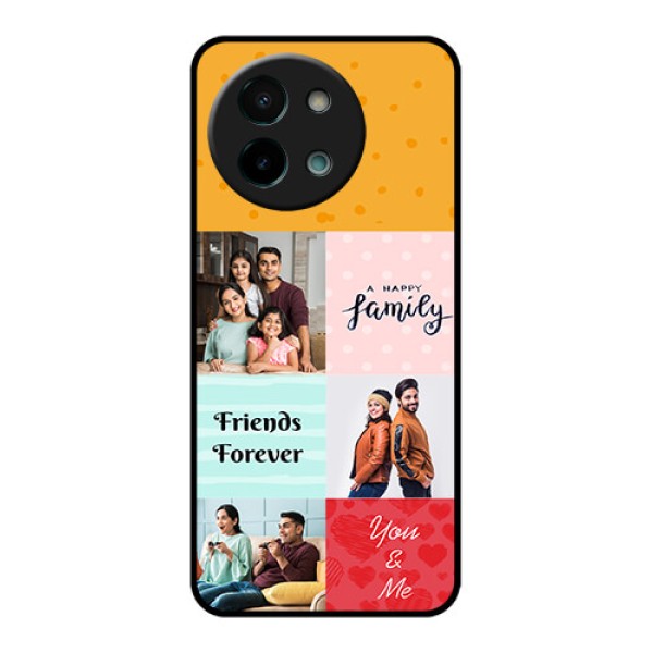 Vivo Y58 5G Custom Glass Phone CaseImages With Quotes Design